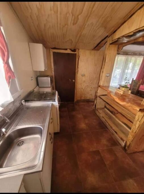 Cabaña con estacionamiento