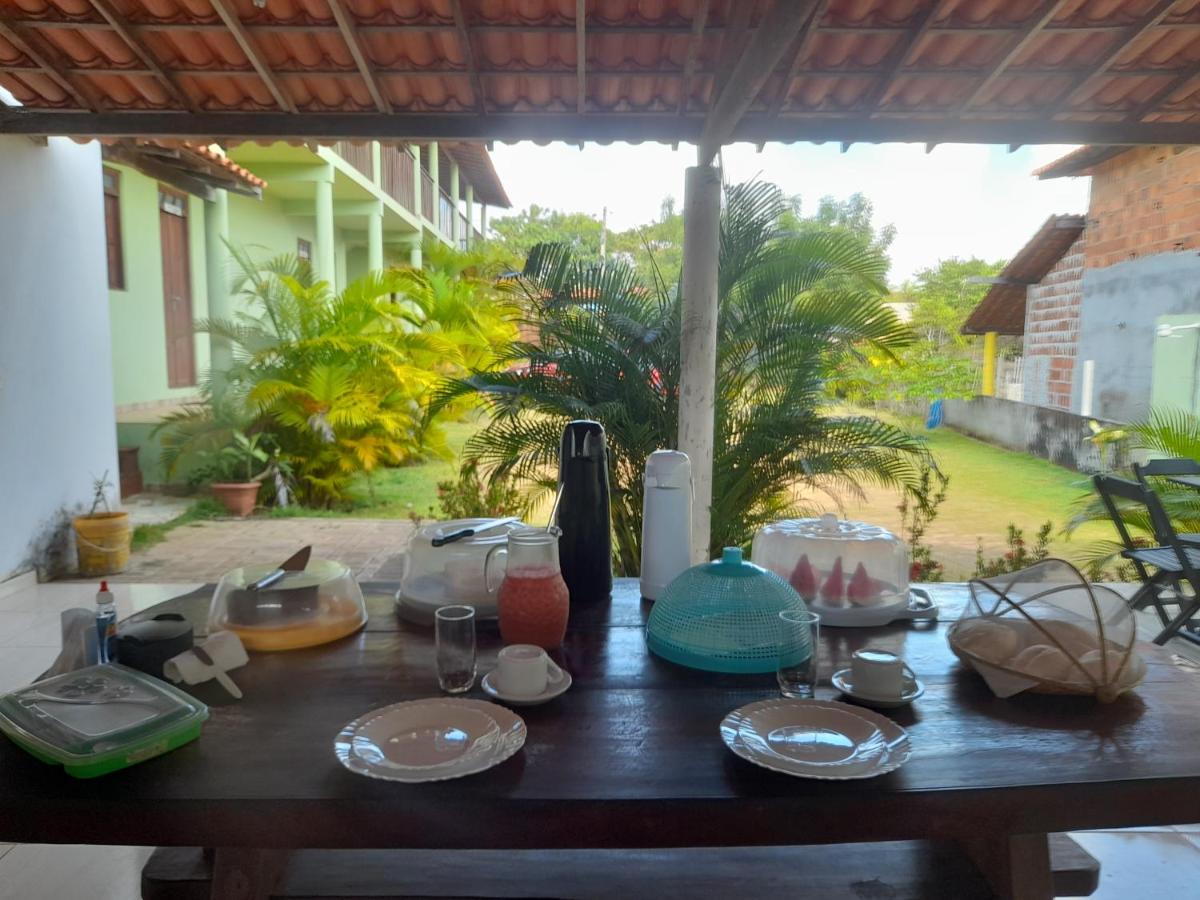 outdoor BBQ area
