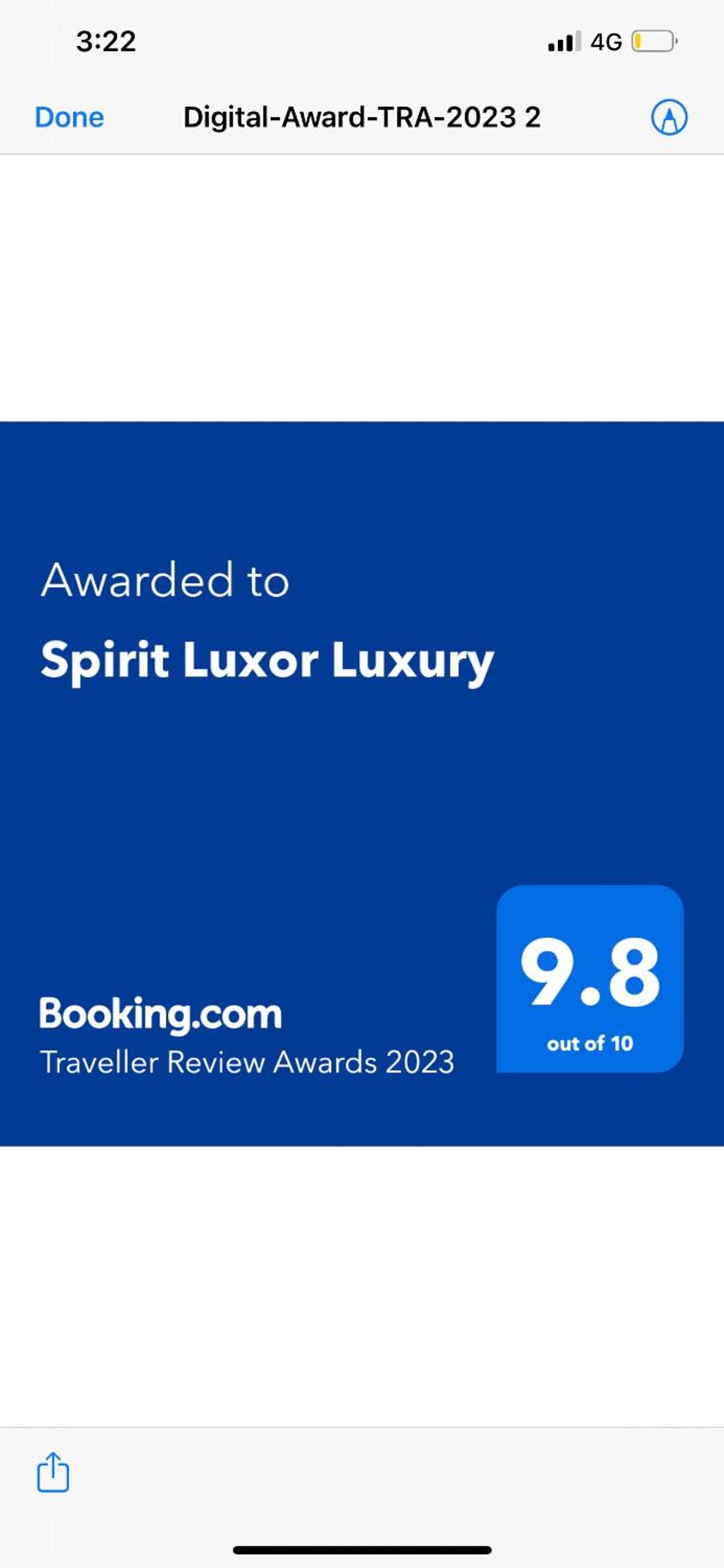Spirit Luxor Luxury view 5