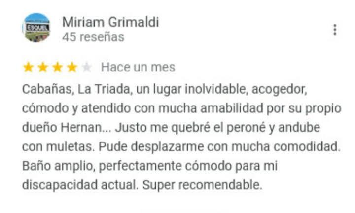 Cabaña La Triada Pileta Privada Grupo Cabaña La Triada