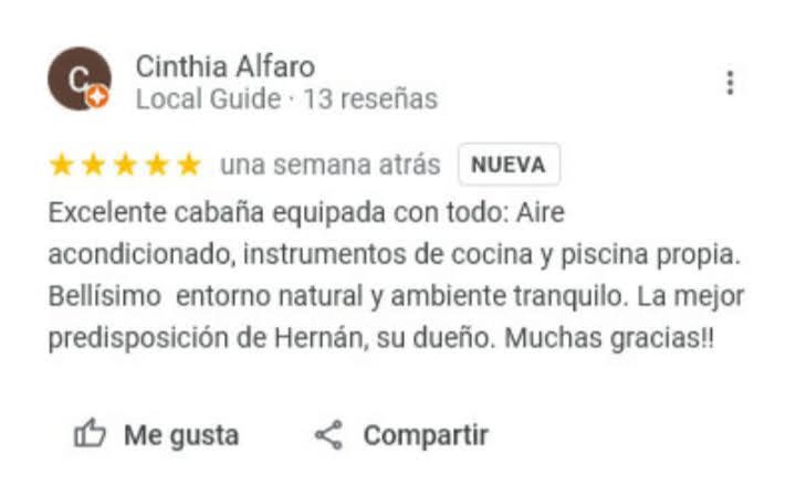 Cabaña La Triada Pileta Privada Grupo Cabaña La Triada