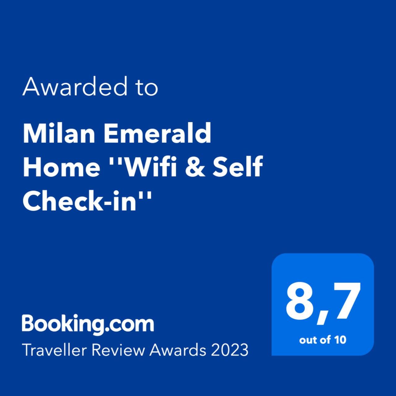 Milan Emerald Home ''Wifi & Self Check-in''