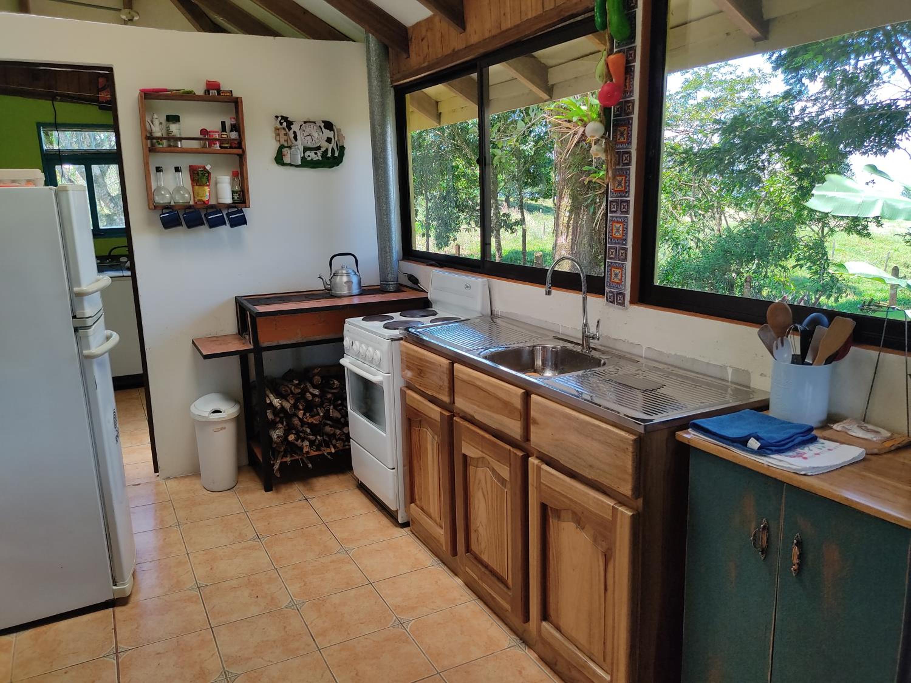 Equipped cottage in Laguna Hule