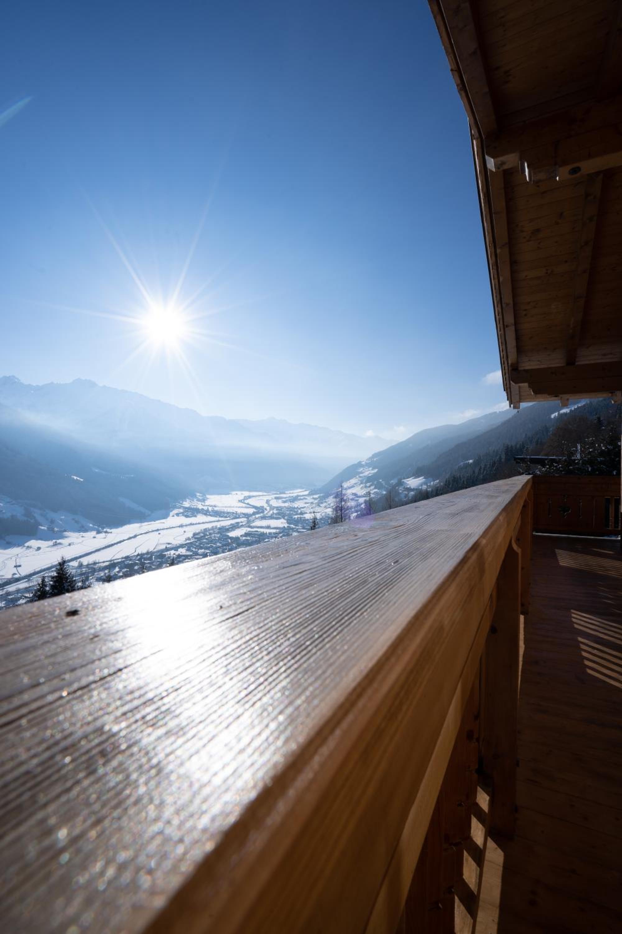 Chalet Obenland Panorama Aussicht Kitzbühler Alpen