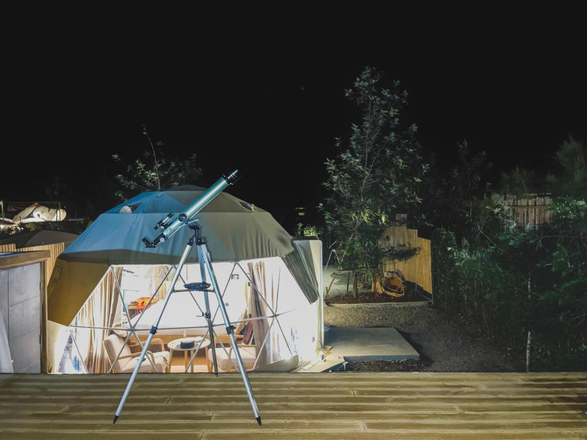 outdoor BBQ area