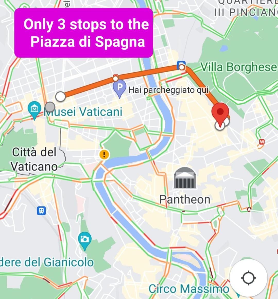 Castel Sant Angelo's Harmonious Apartment