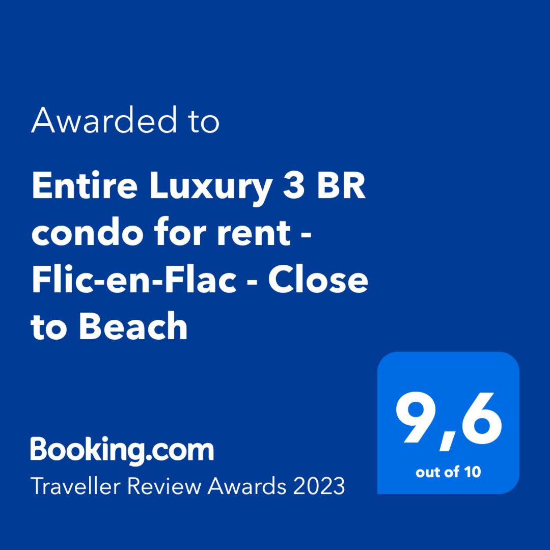 Entire Luxury 3 BR condo for rent - Flic-en-Flac - Close to Beach view 2