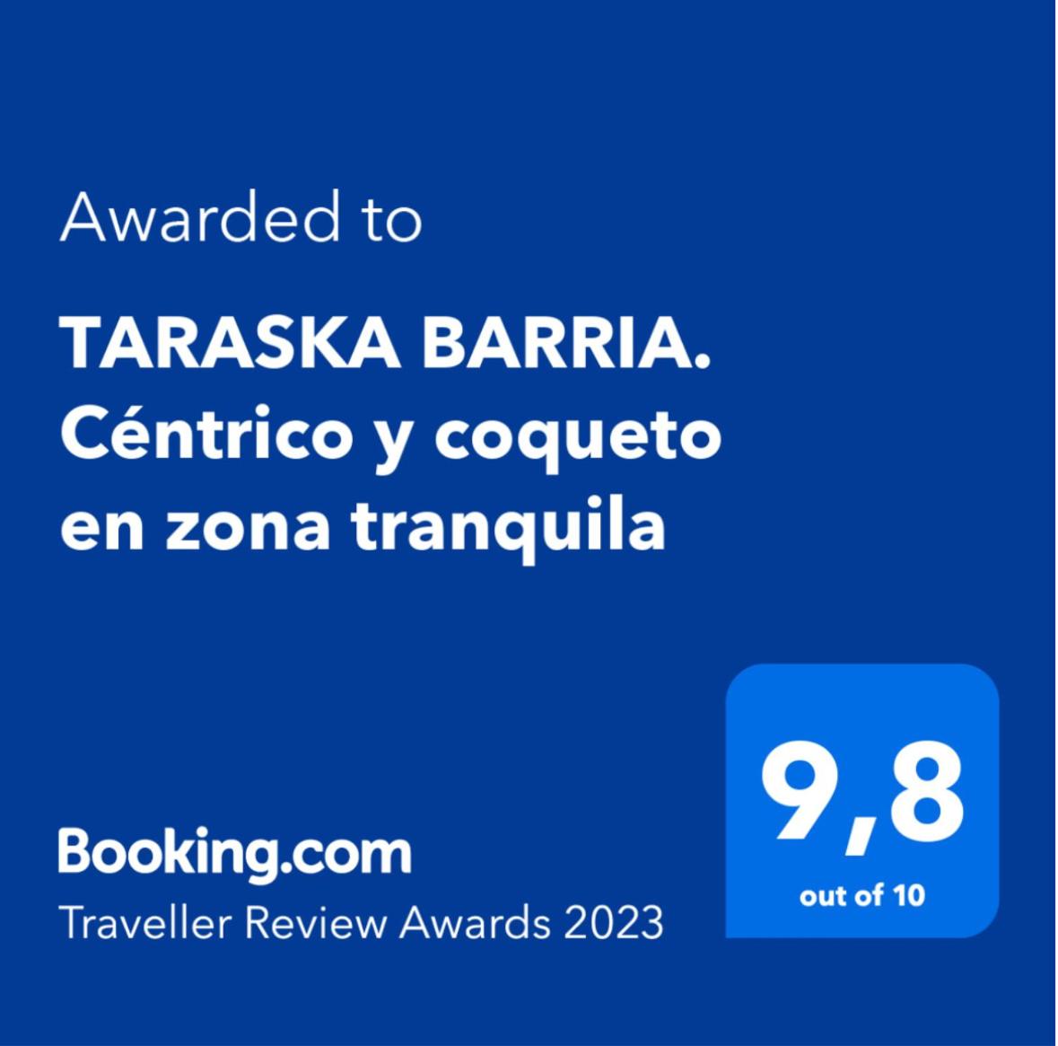 TARASKA BARRIA. Céntrico y coqueto en zona tranquila