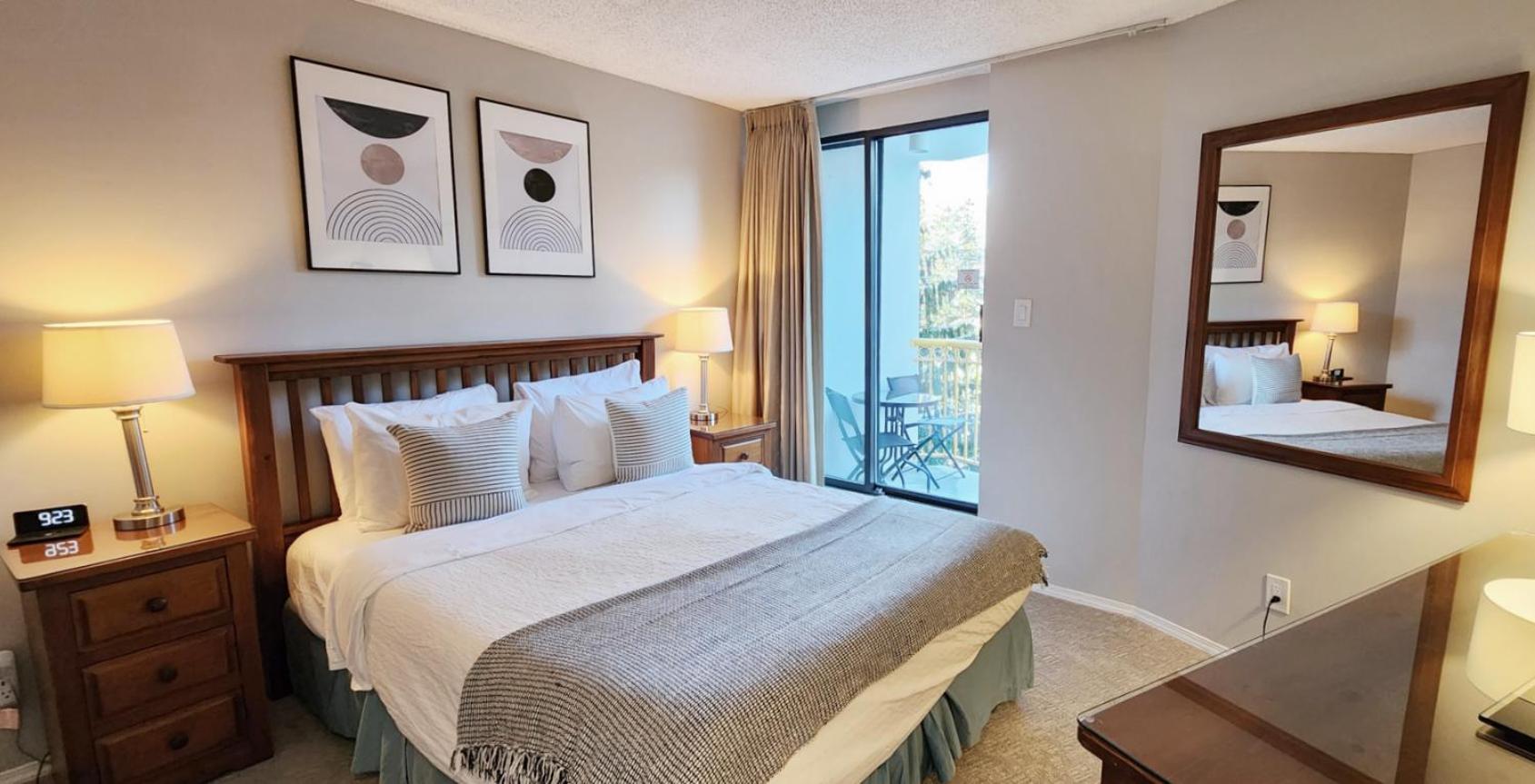 1BR in Marquise, Dog Friendly, Close to Ski Hill, Pool, Sauna, Hot Tub, Fitness Suite, AC