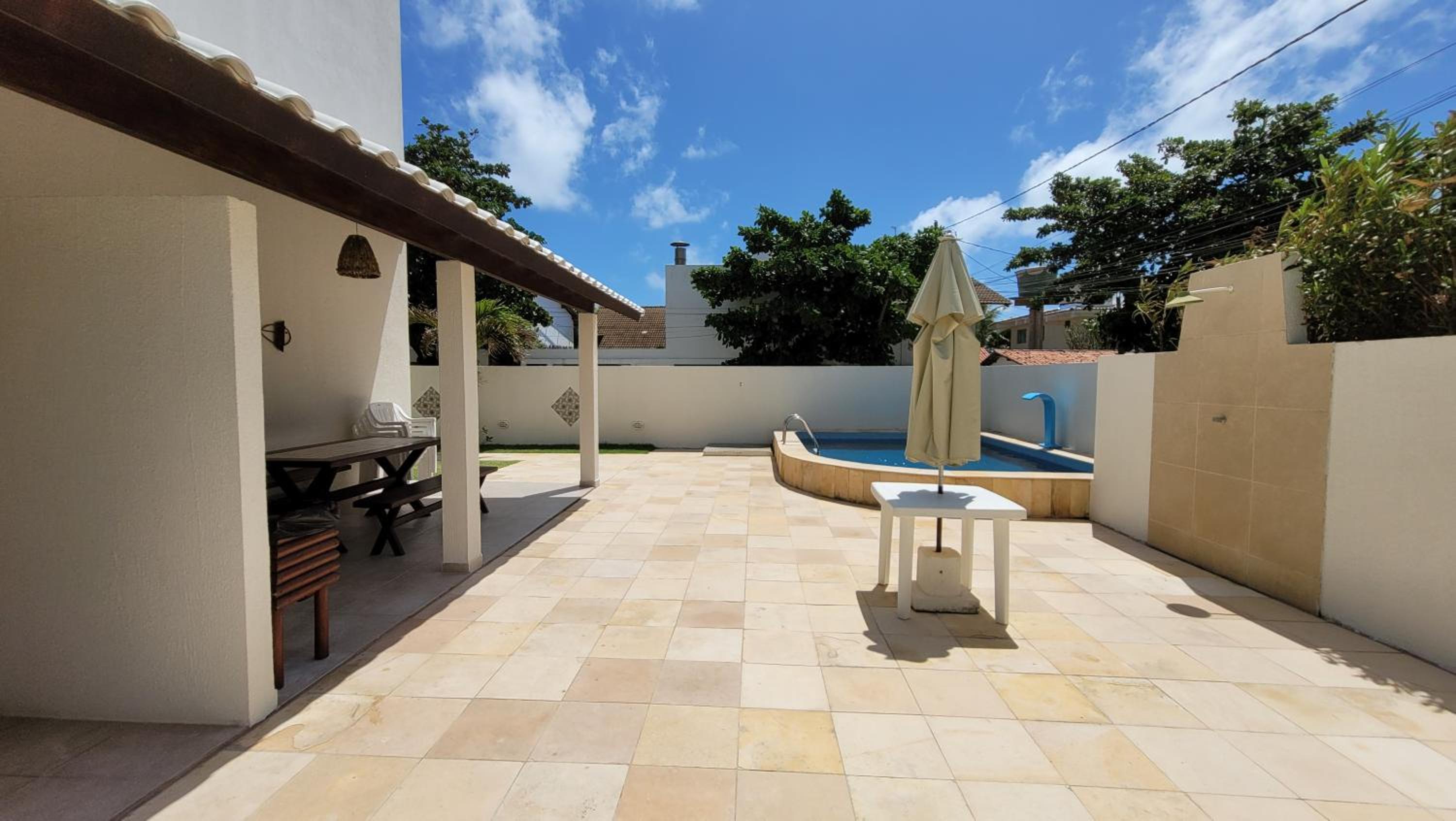 Flat beira mar a 30m do mar 200m das piscinas de Porto Mahalo Residence P-2-4e 6 pessoas