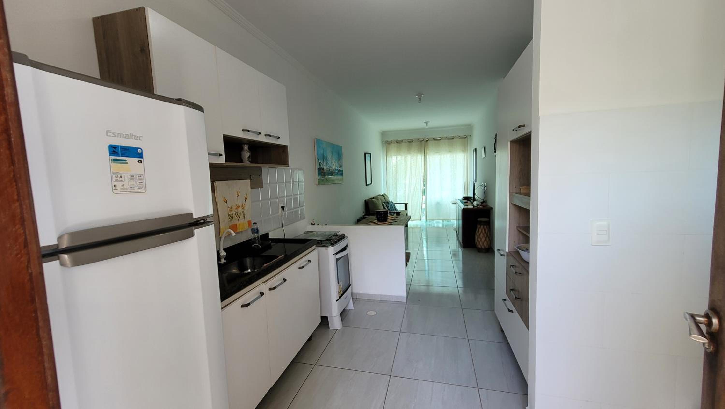 Flat beira mar a 30m do mar 200m das piscinas de Porto Mahalo Residence P-2-4e 6 pessoas