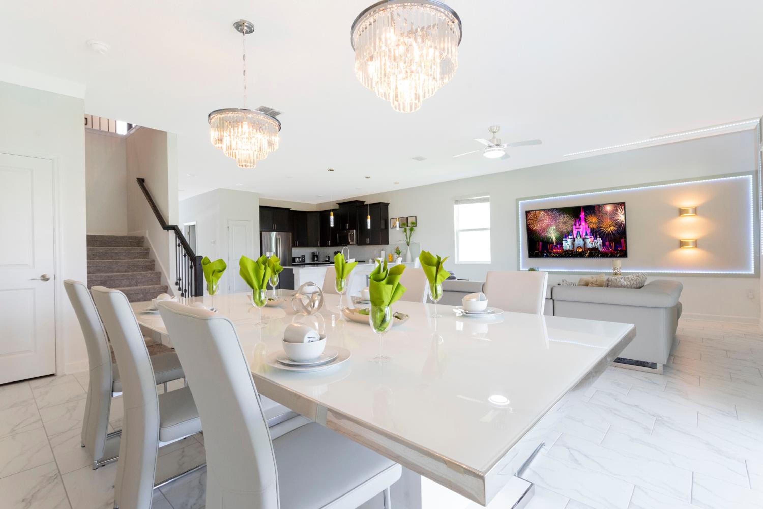 Joyful 8Bd Single Family w Pool @Champions Gate 9262 view 3