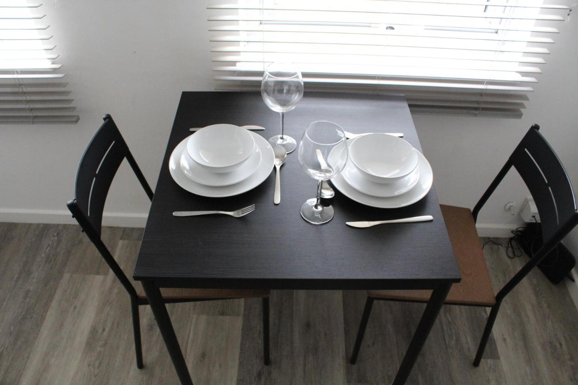 Modern studio apartment with parking
