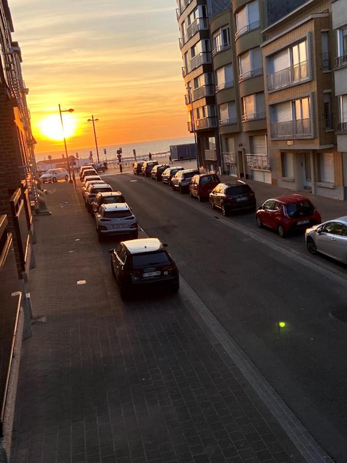 Appart sympa 6p avec garage et terrasse ensoleillée et spacieuse à 25m de la Mer Westende
