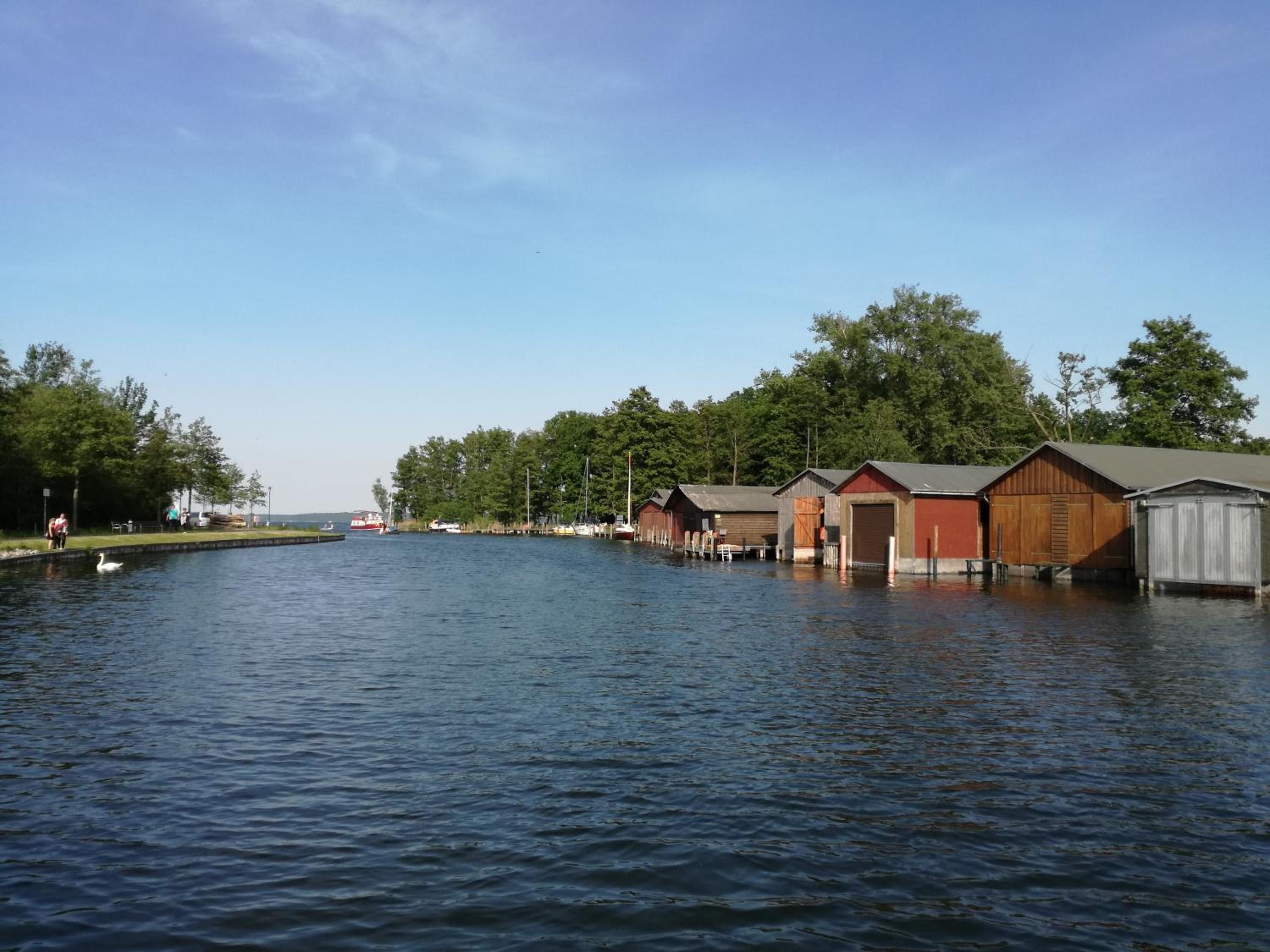 Ferienwohnung Maisonette Abendrot am Plauer See