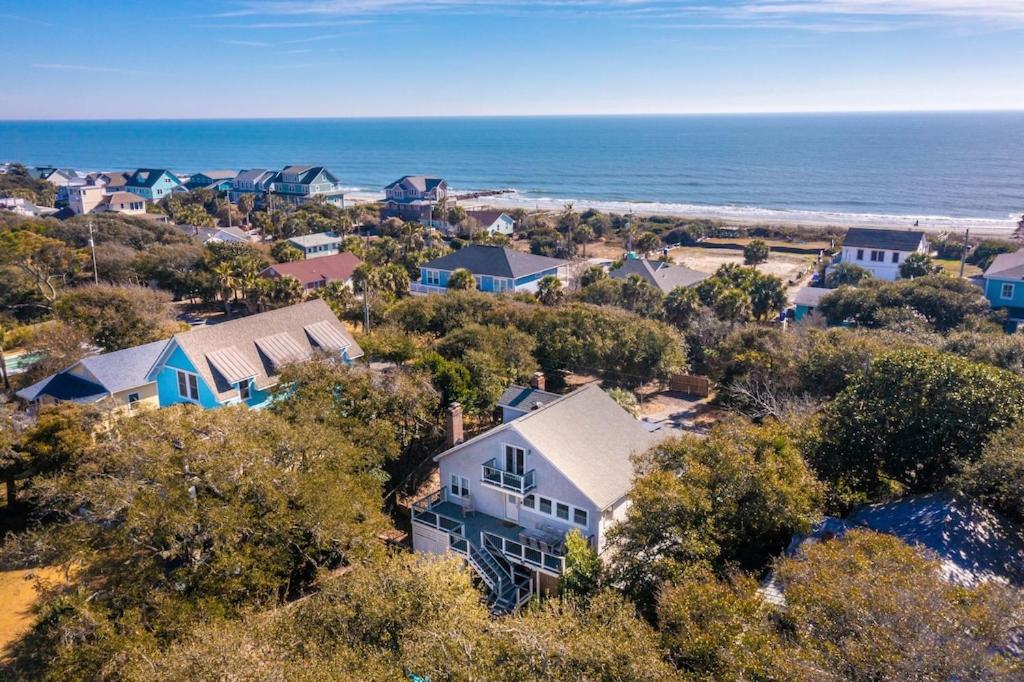 About Time - Classic Folly Beach Home - Block from the Beach - Private Dock view 5