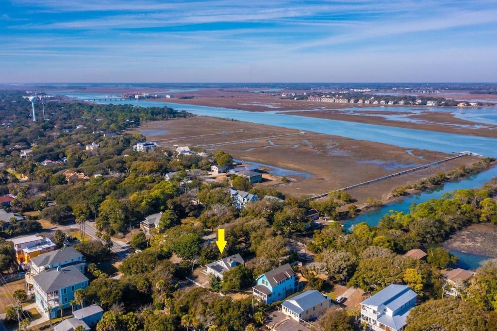About Time - Classic Folly Beach Home - Block from the Beach - Private Dock view 3