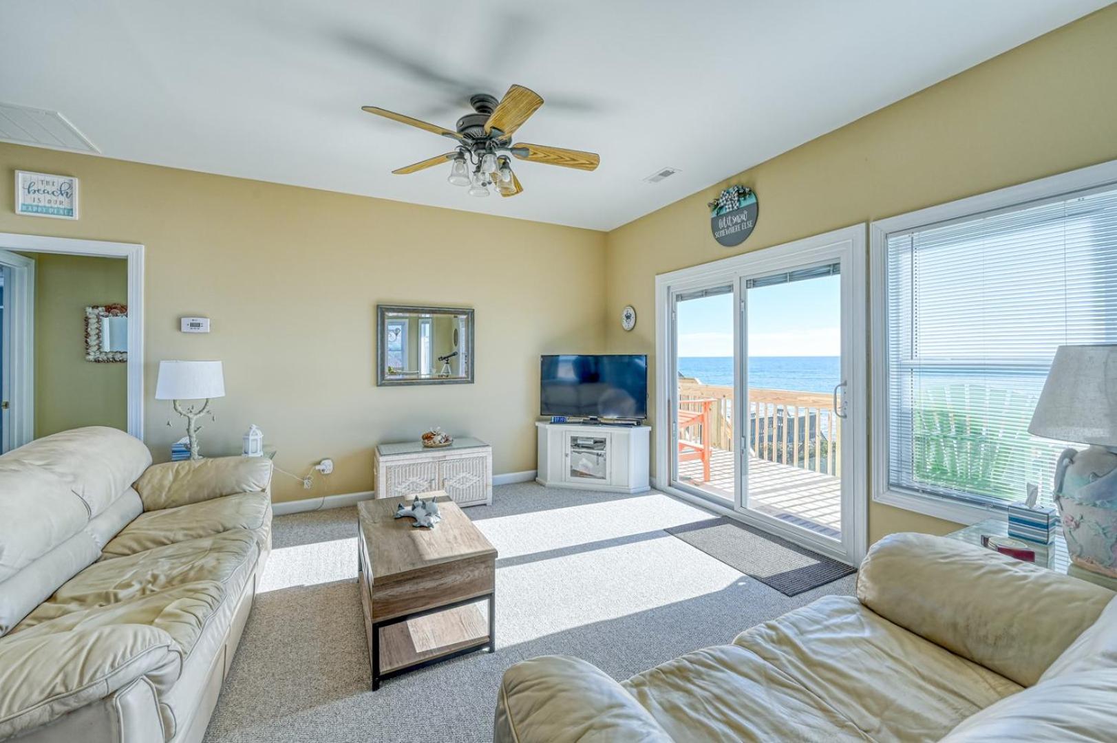 Sea God's Blessing Oceanfront North Topsail Beach Rental view 5