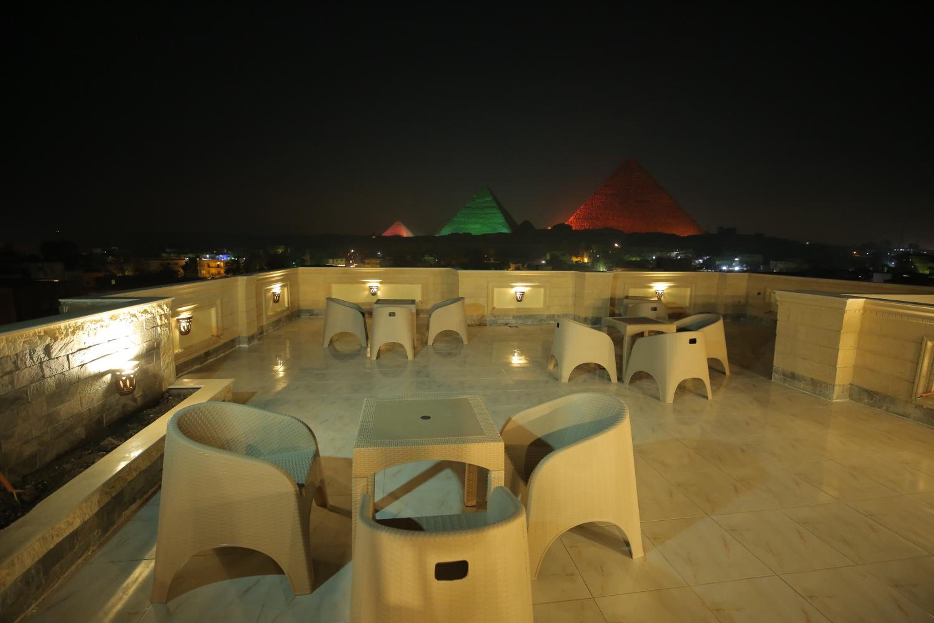 the lotus pyramids view