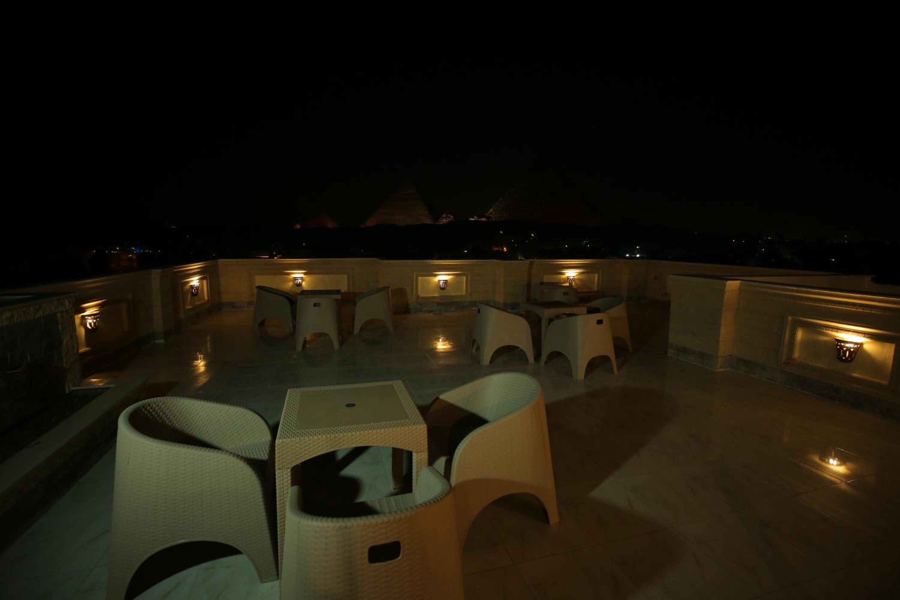 the lotus pyramids view