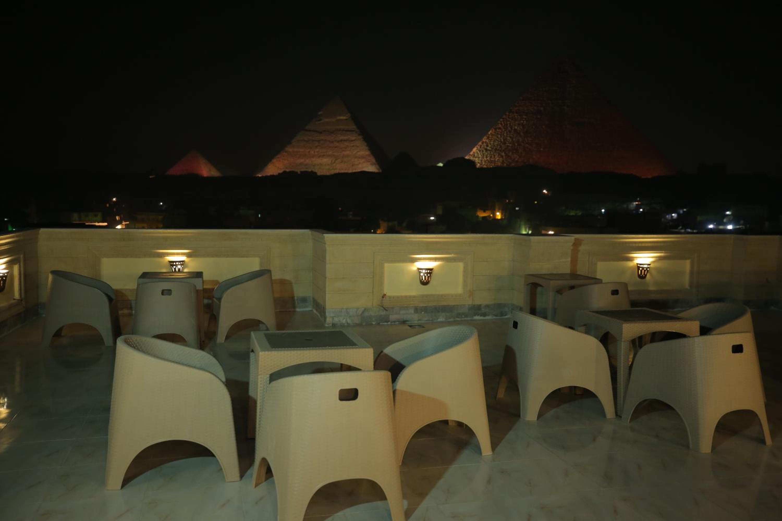 the lotus pyramids view