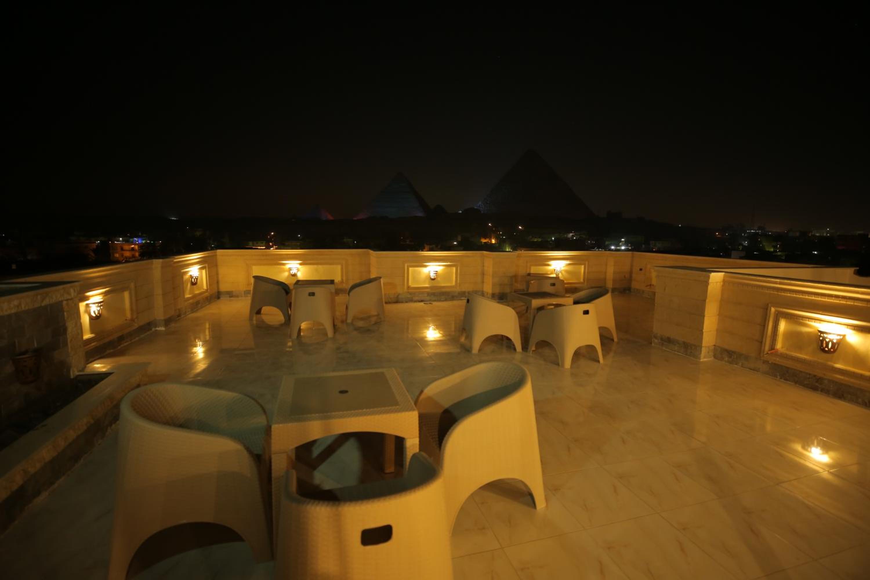 the lotus pyramids view