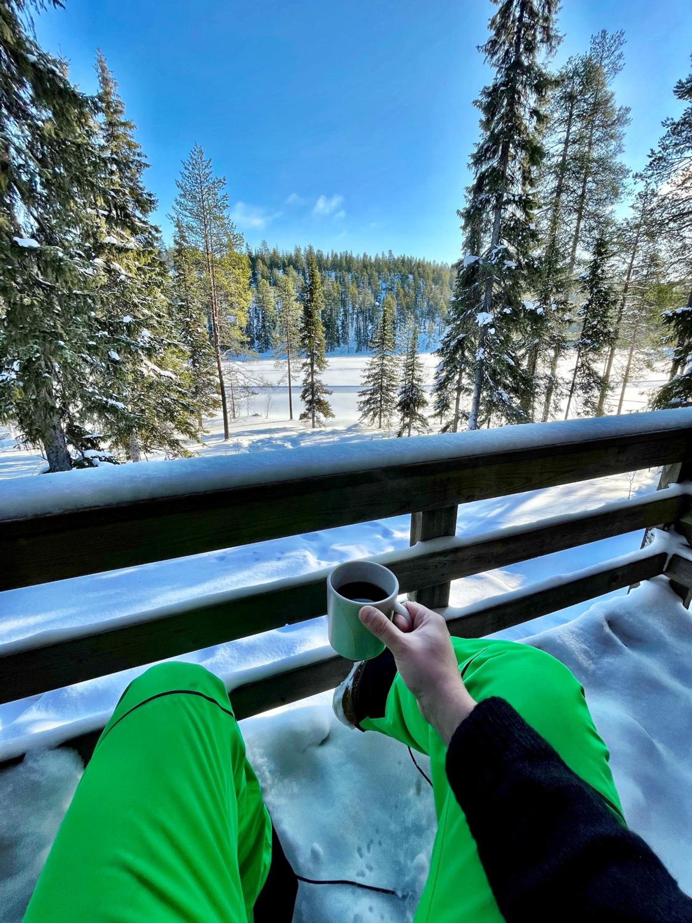 Holiday Home Ruka Lammensyli view 2