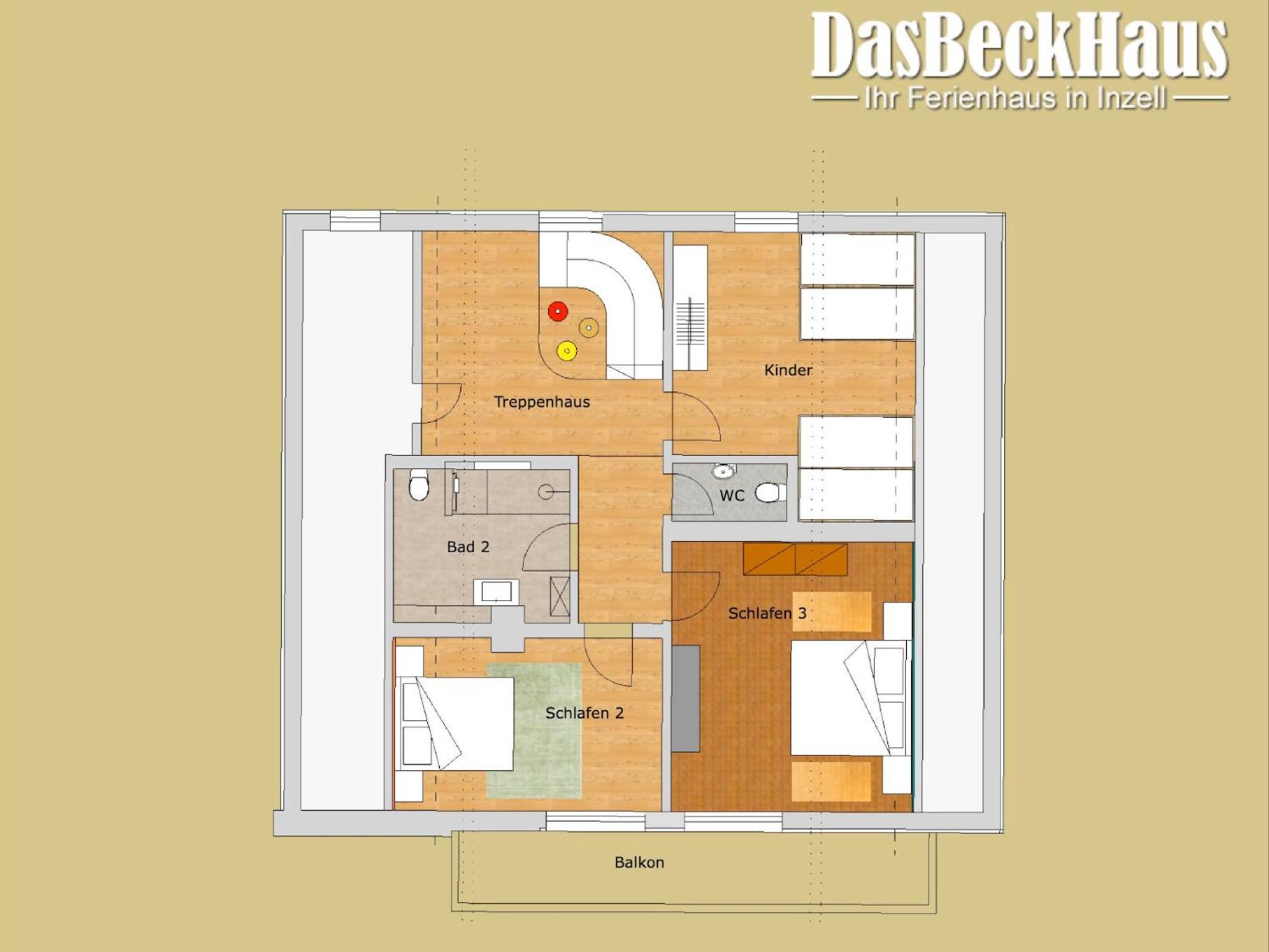 DasBeckHaus - Chiemgau Karte