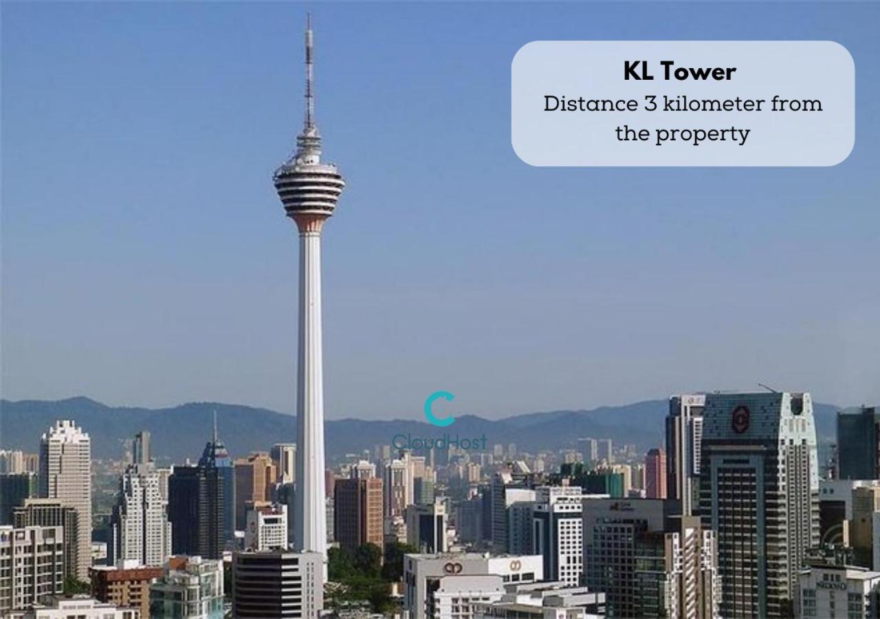 Bukit Bintang 1BR 5pax Walk to LRT & Monorail Stn by Cloud Host