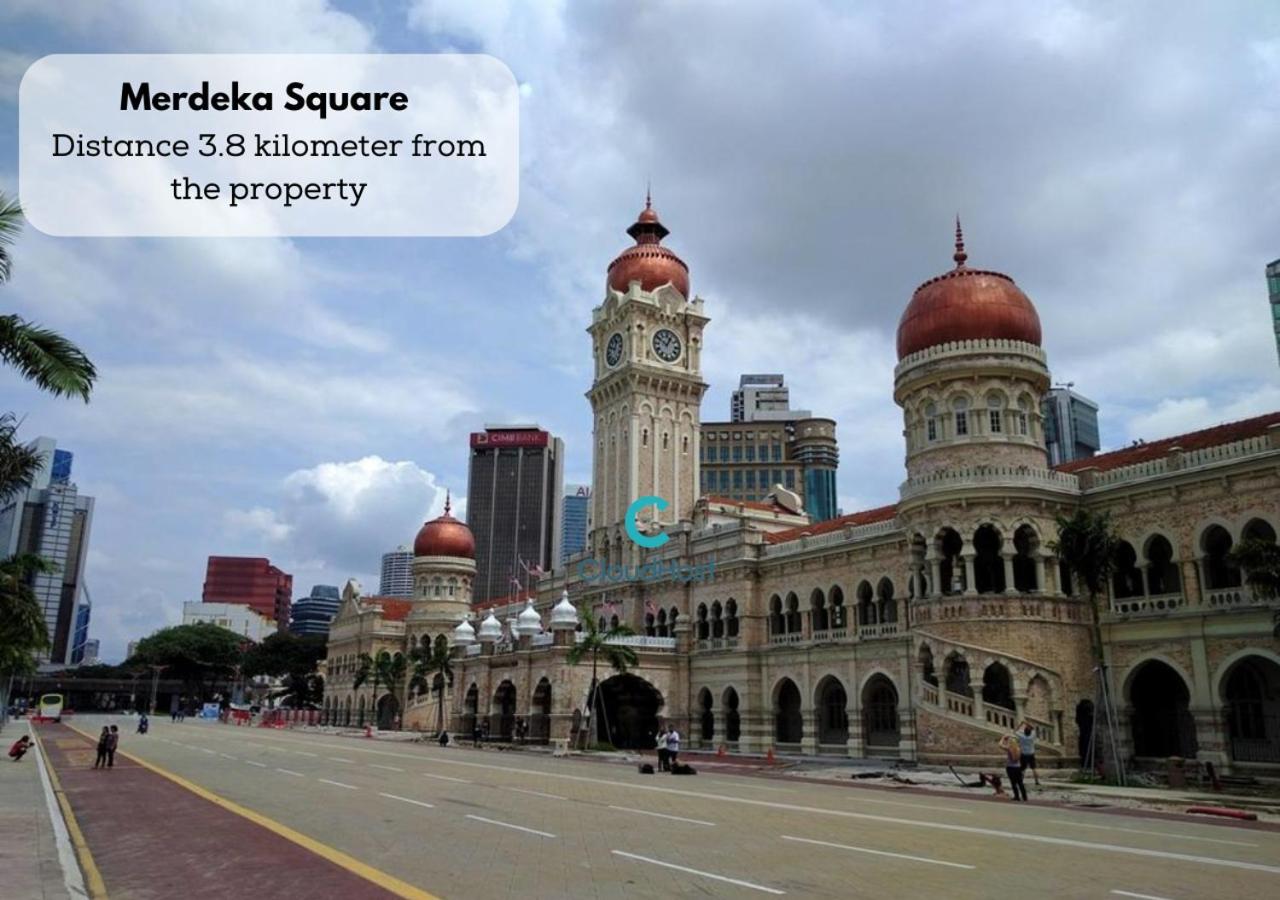 Bukit Bintang 1BR 5pax Walk to LRT & Monorail Stn by Cloud Host
