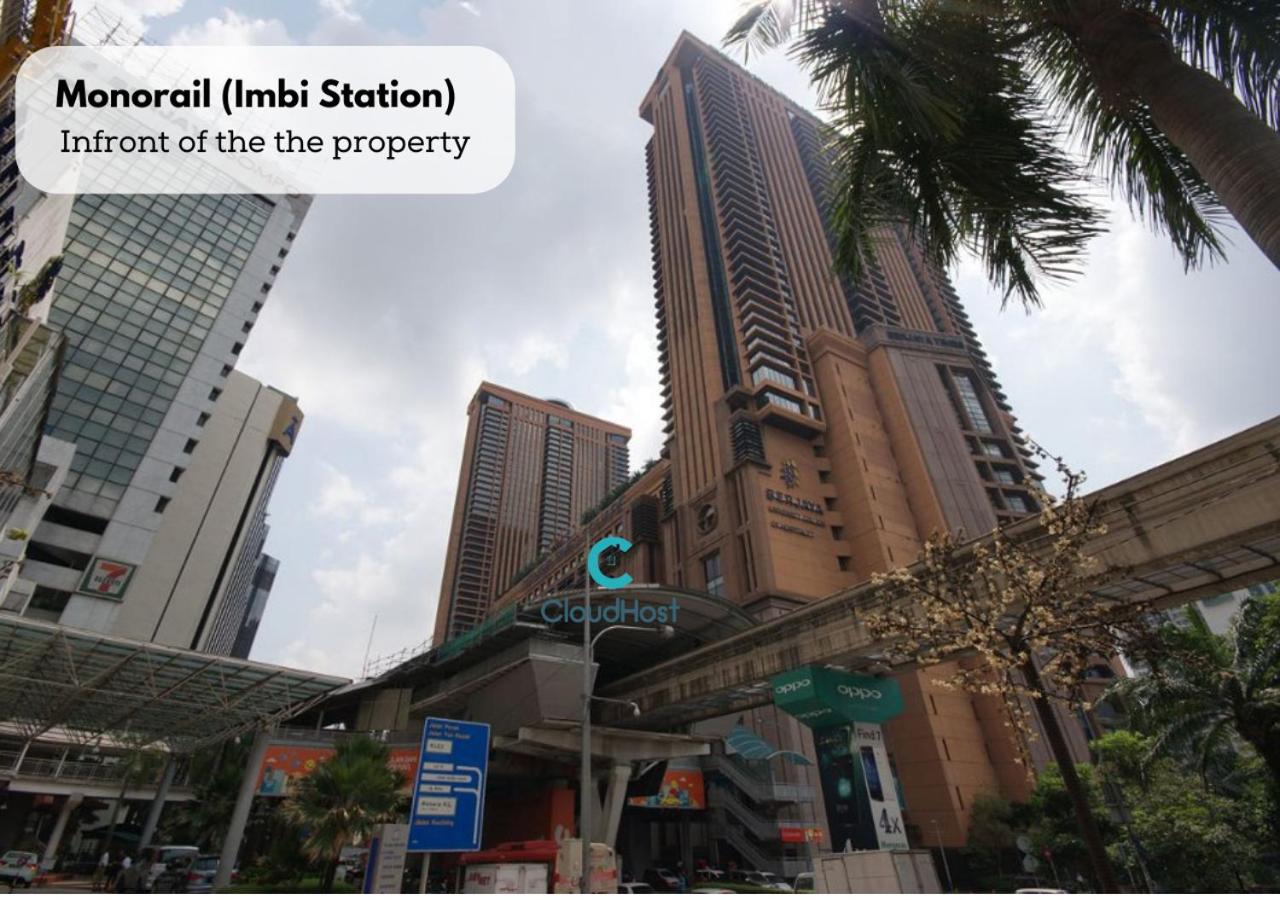 Bukit Bintang 1BR 5pax Walk to LRT & Monorail Stn by Cloud Host
