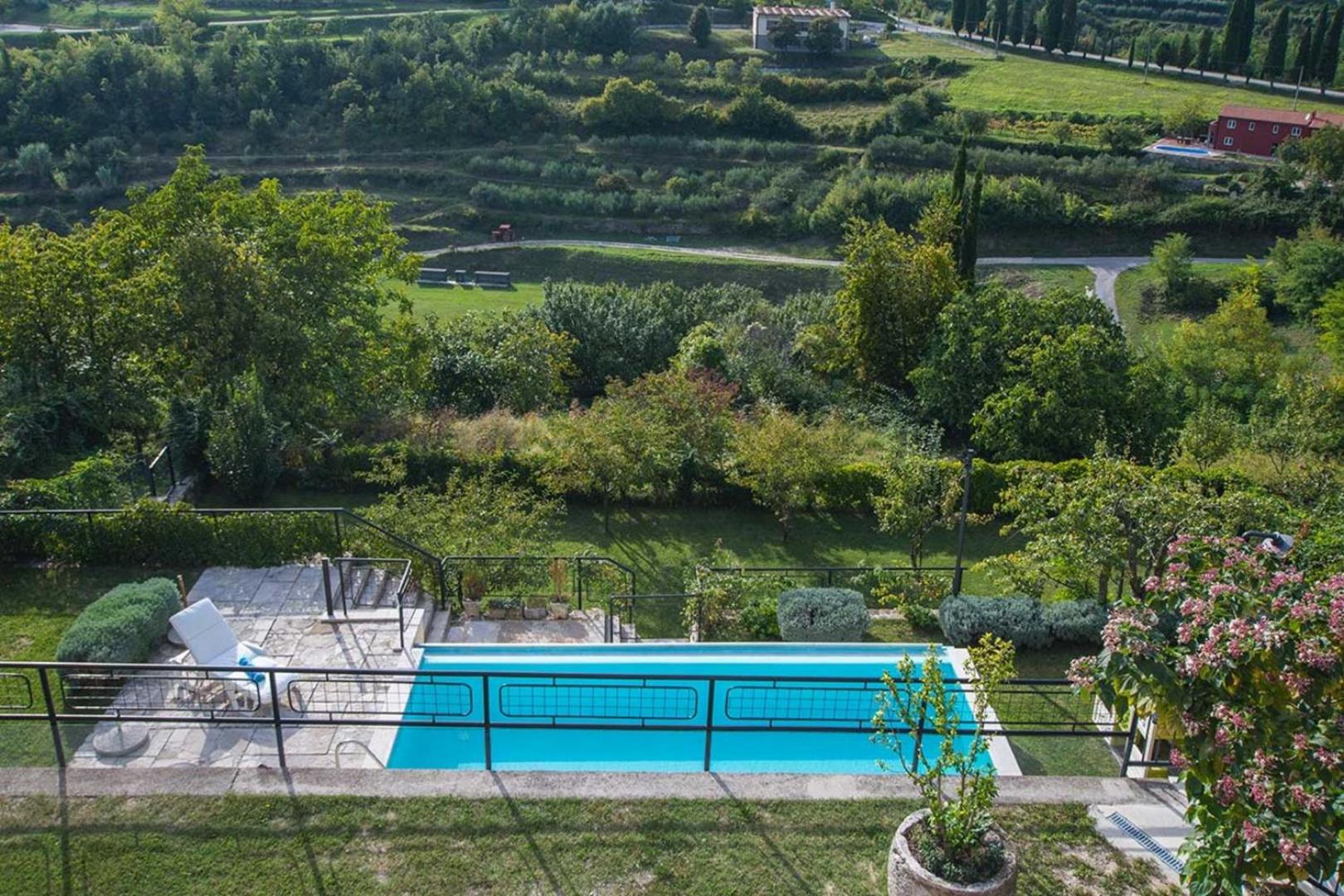 Villa Belle with pool for max 12 Persons in Oprtalj view 3