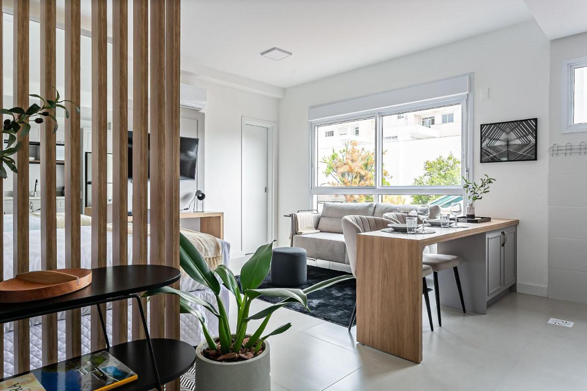 Apartamentos completos ao lado da UFSC