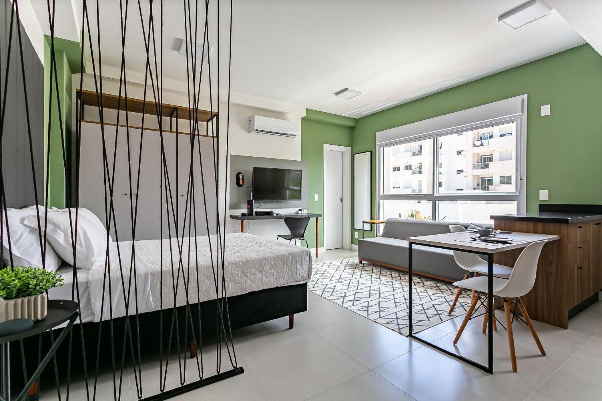 Apartamentos completos ao lado da UFSC