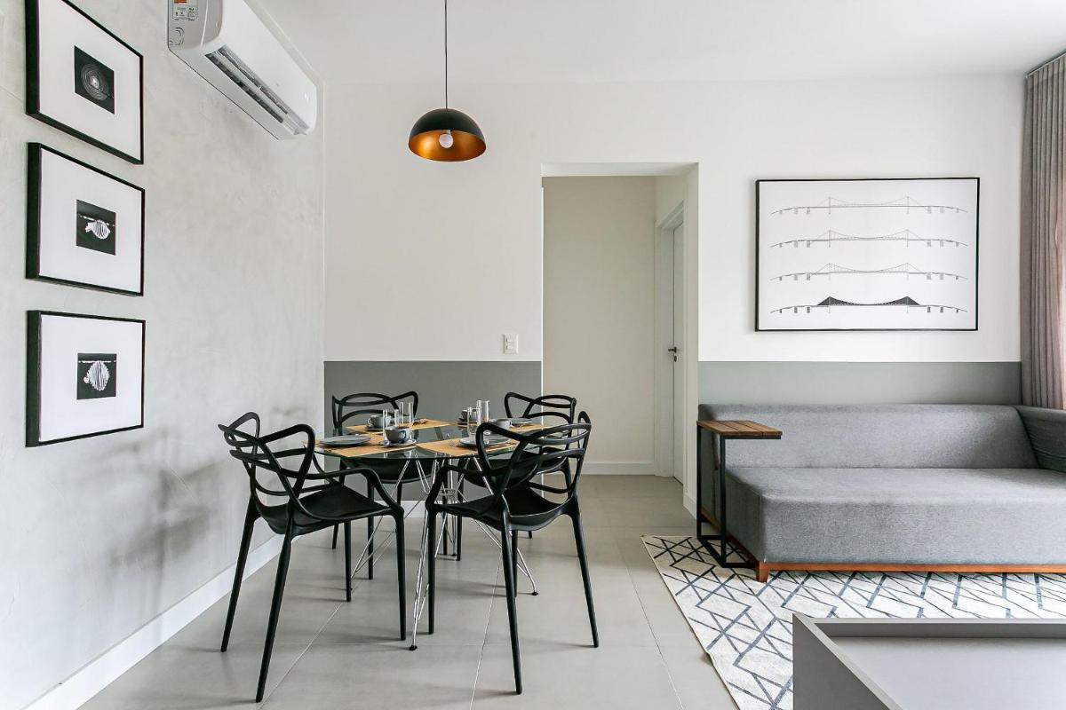 Apartamentos completos ao lado da UFSC