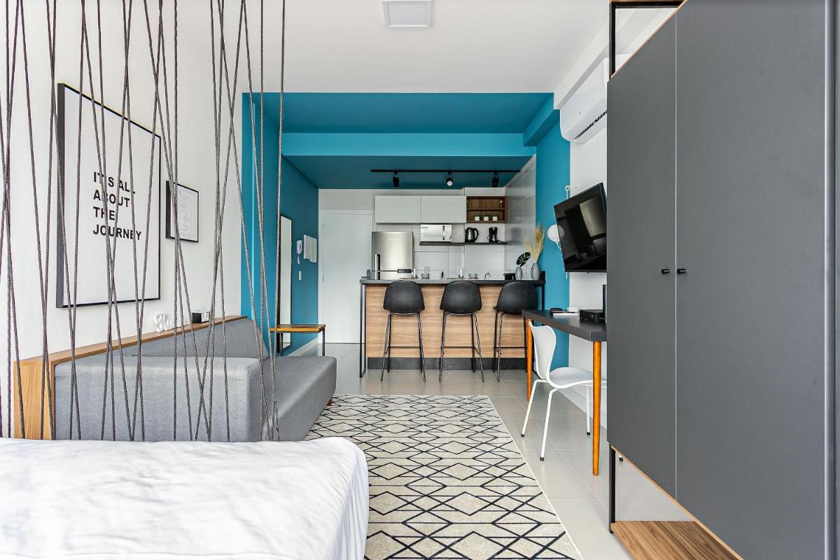 Apartamentos completos ao lado da UFSC