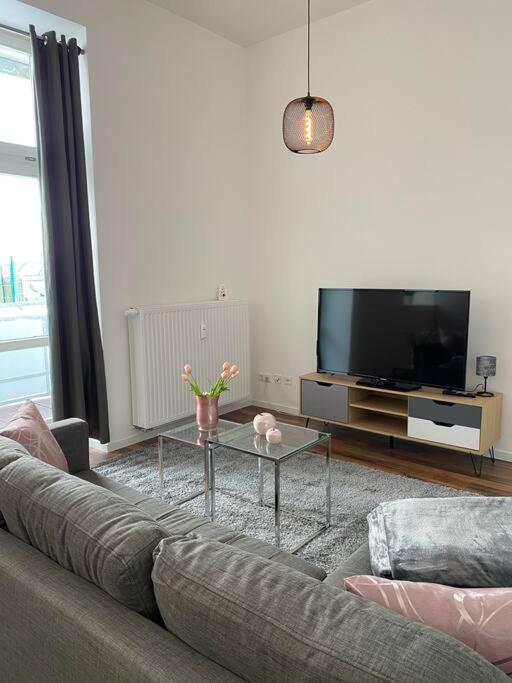 AKK3 Apartment Magdeburg Altstadt Zentral Balkon