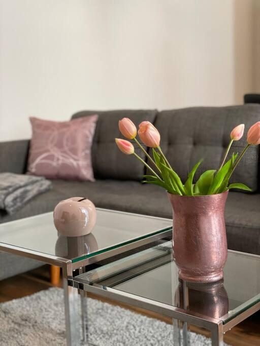AKK3 Apartment Magdeburg Altstadt Zentral Balkon