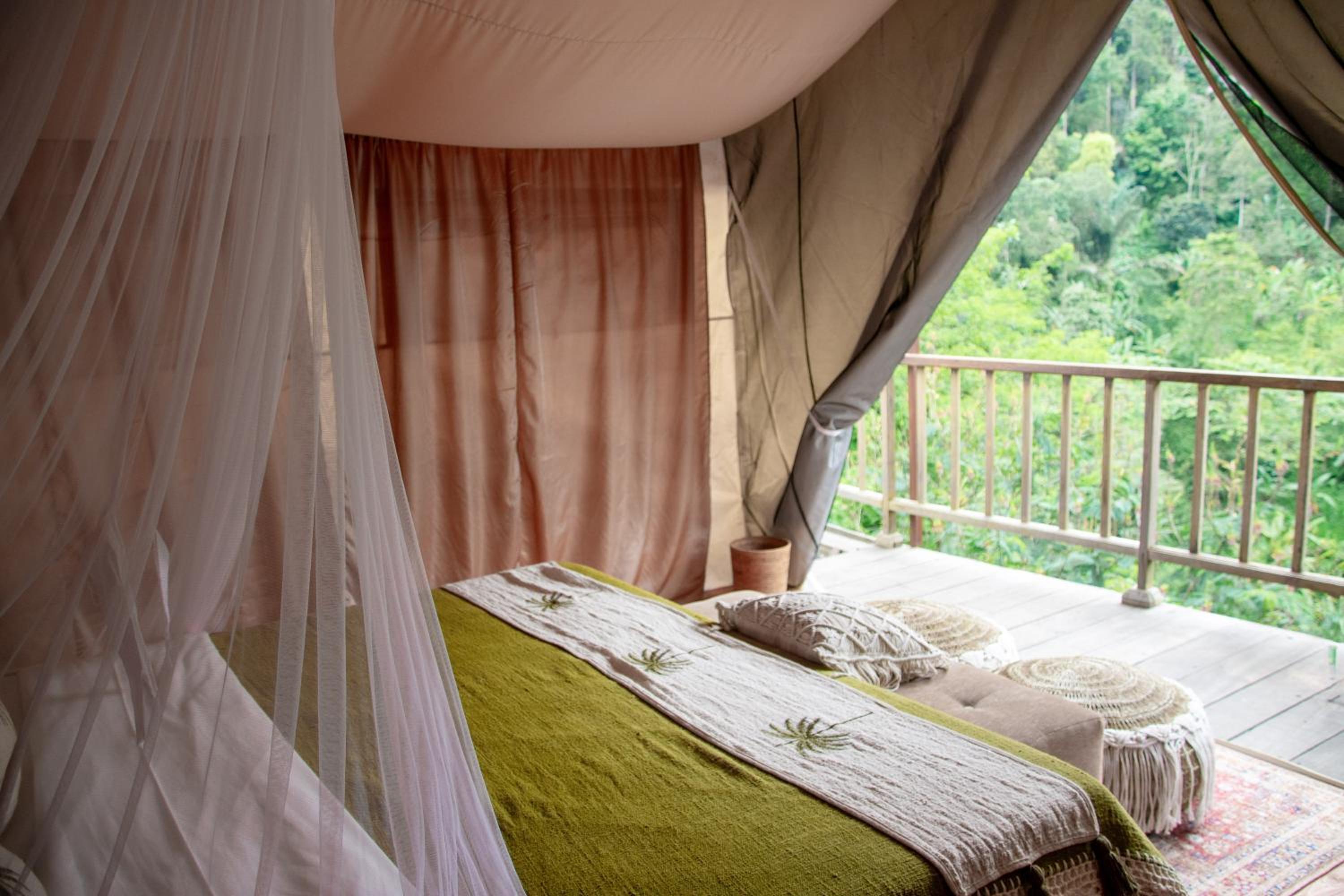 Glamping tent in Pelaga Eco Park