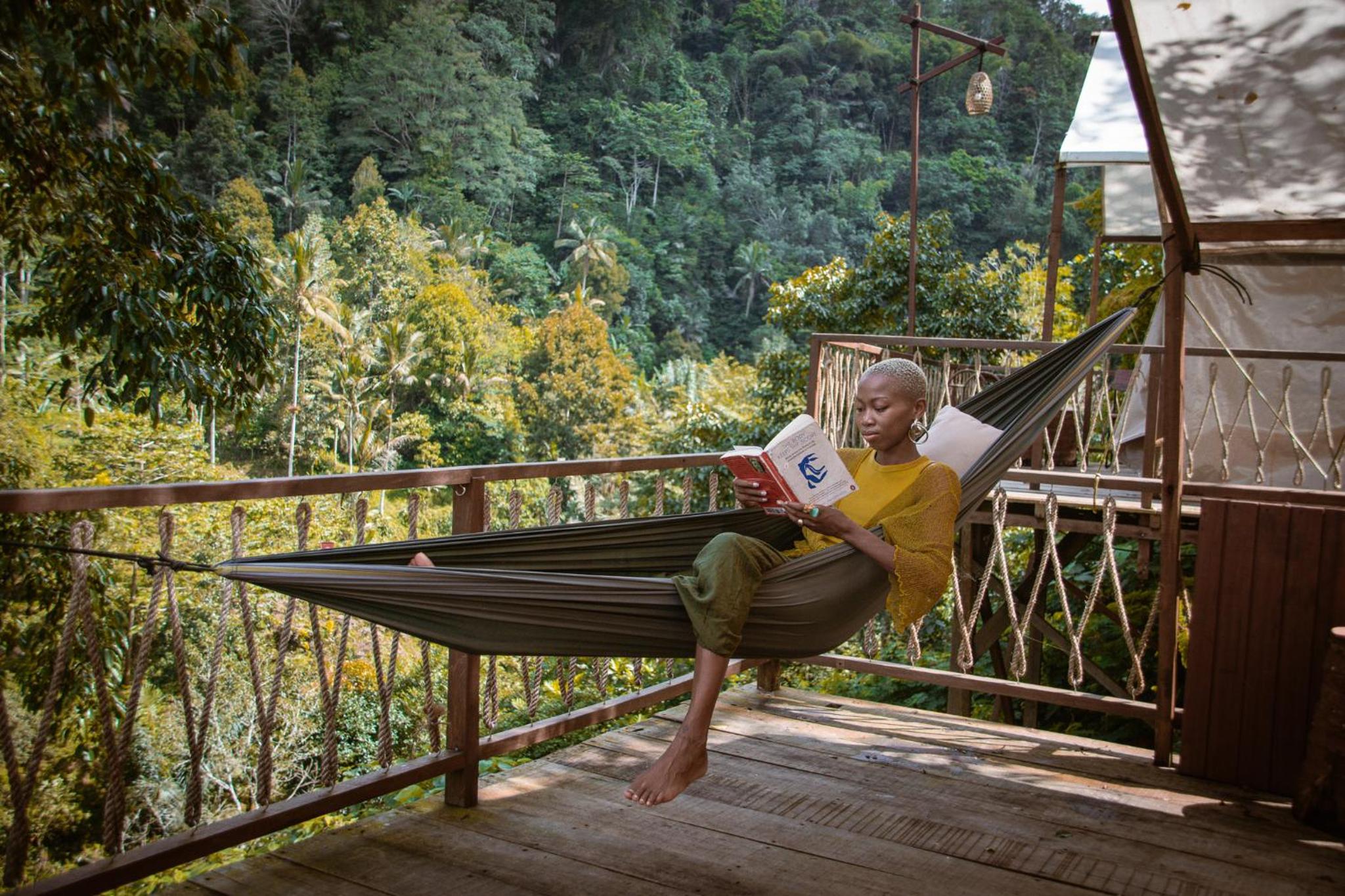 Glamping tent in Pelaga Eco Park