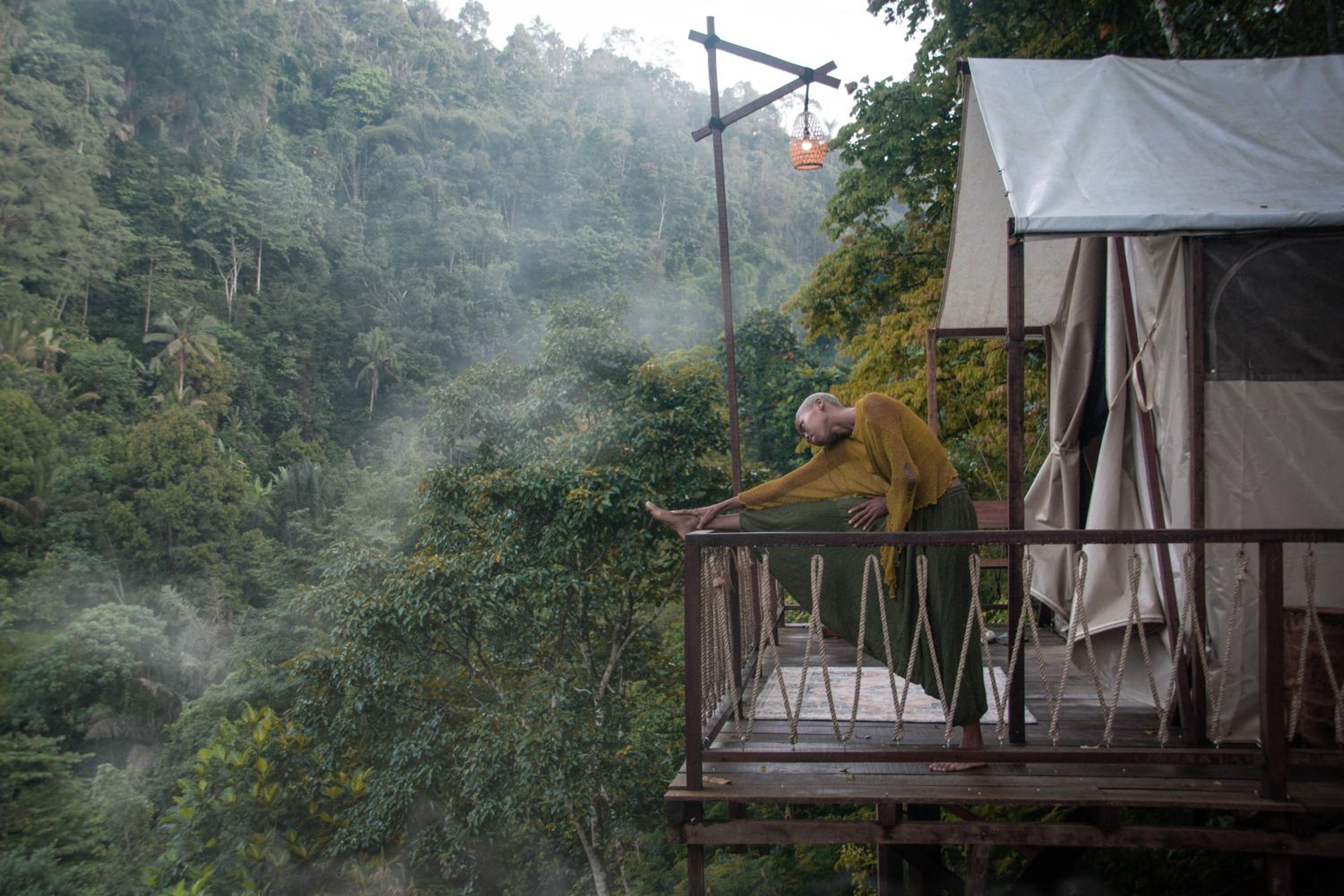 Glamping tent in Pelaga Eco Park