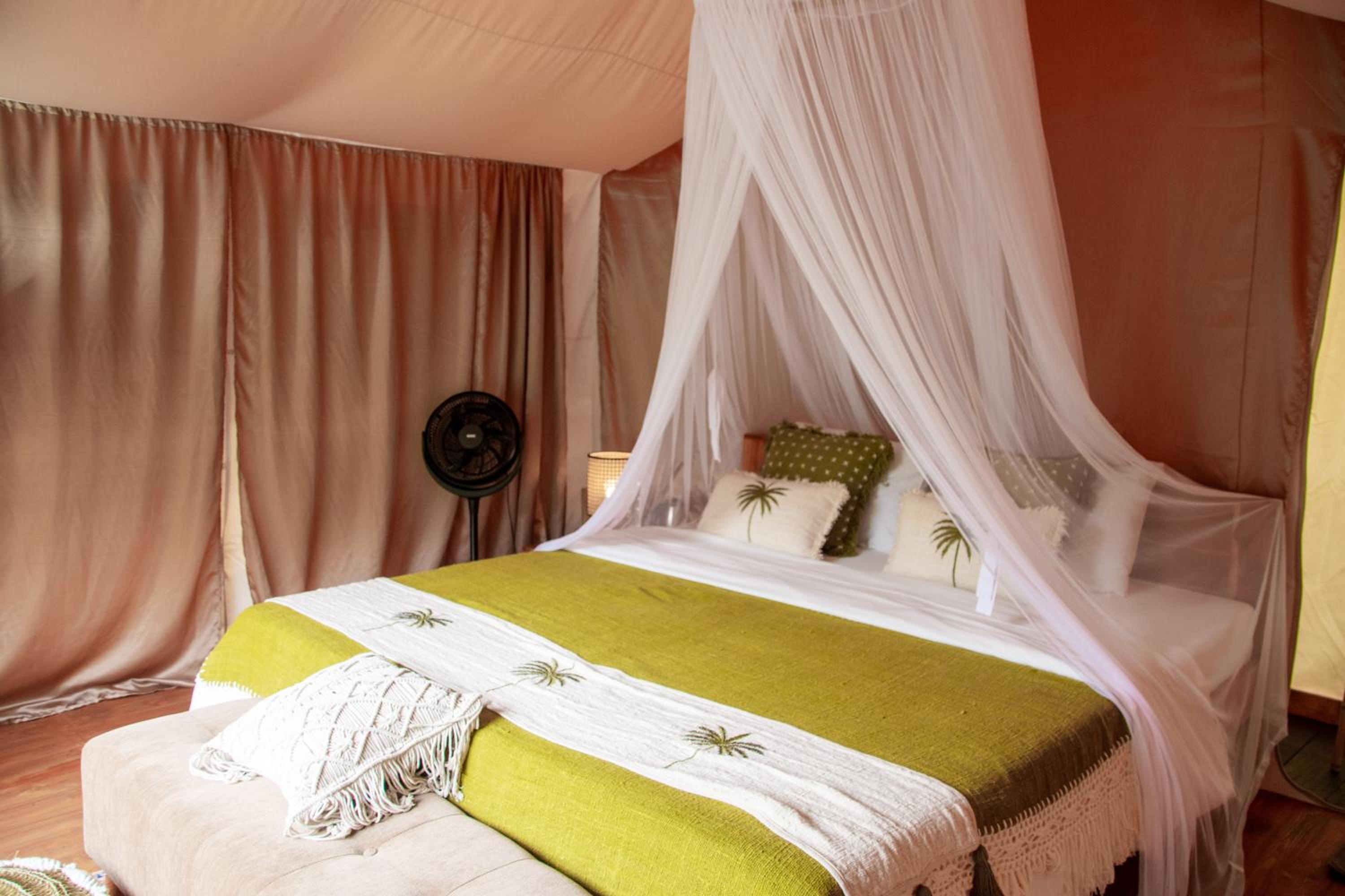 Glamping tent in Pelaga Eco Park
