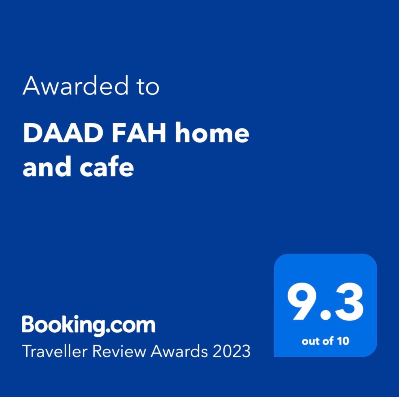 DAAD FAH home and cafe view 2