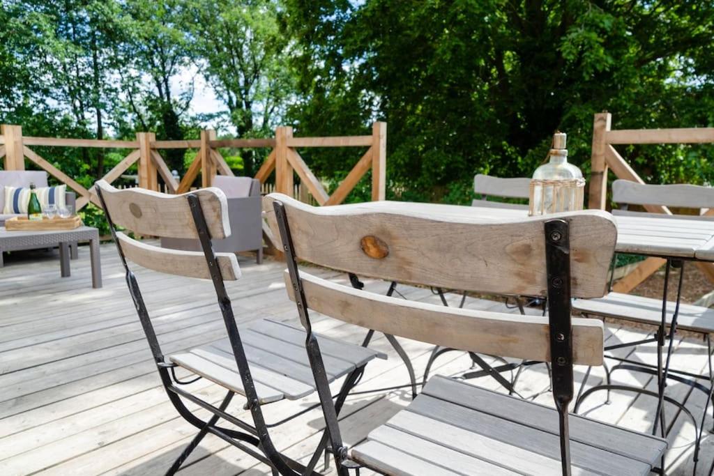 La cabane du cerf et son sauna