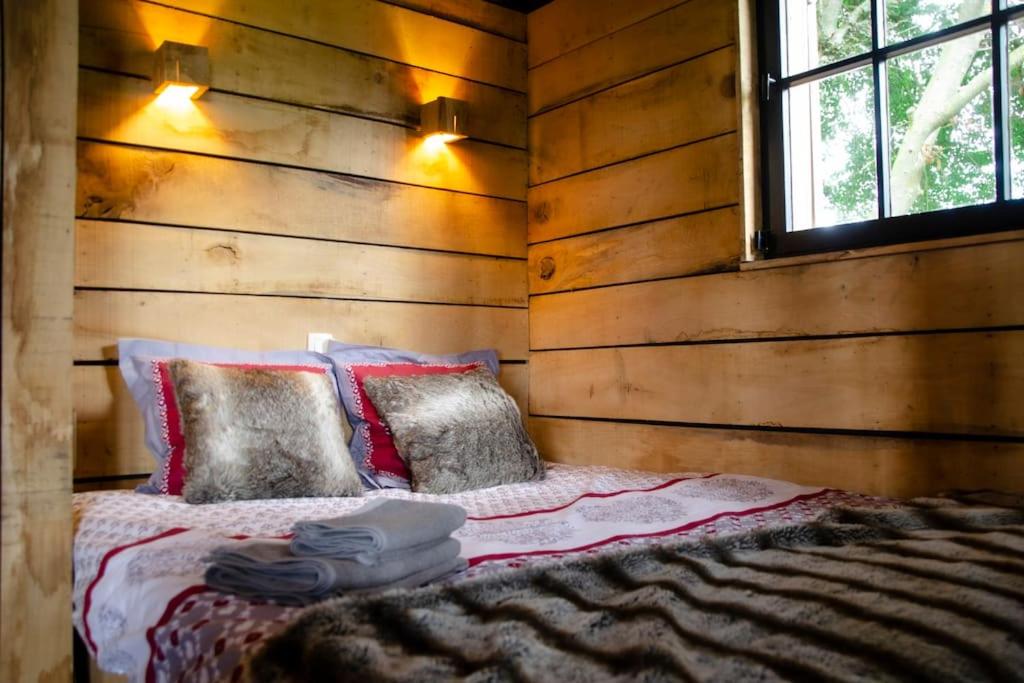 La cabane du cerf et son sauna