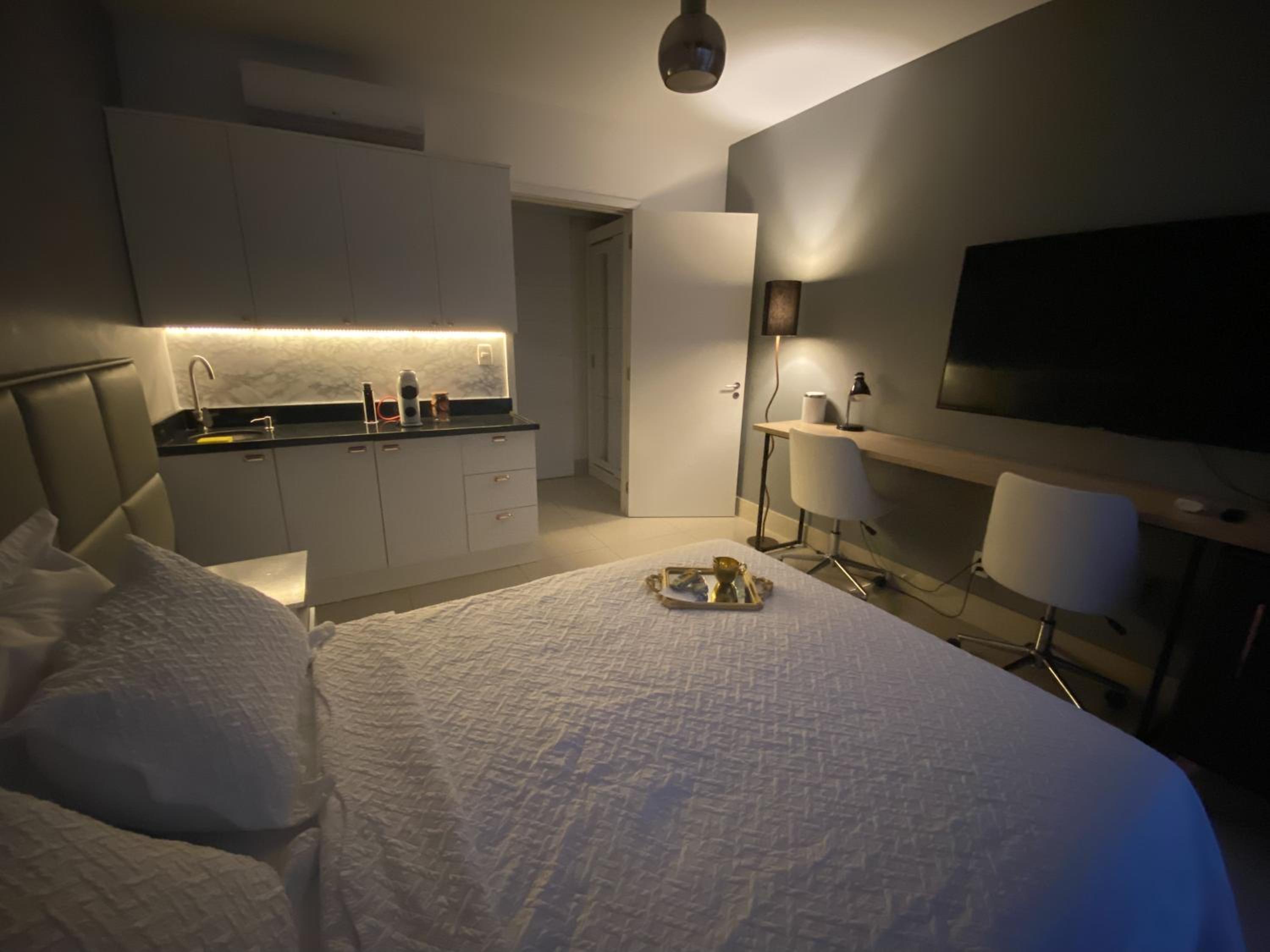 Loft em prédio sofisticado