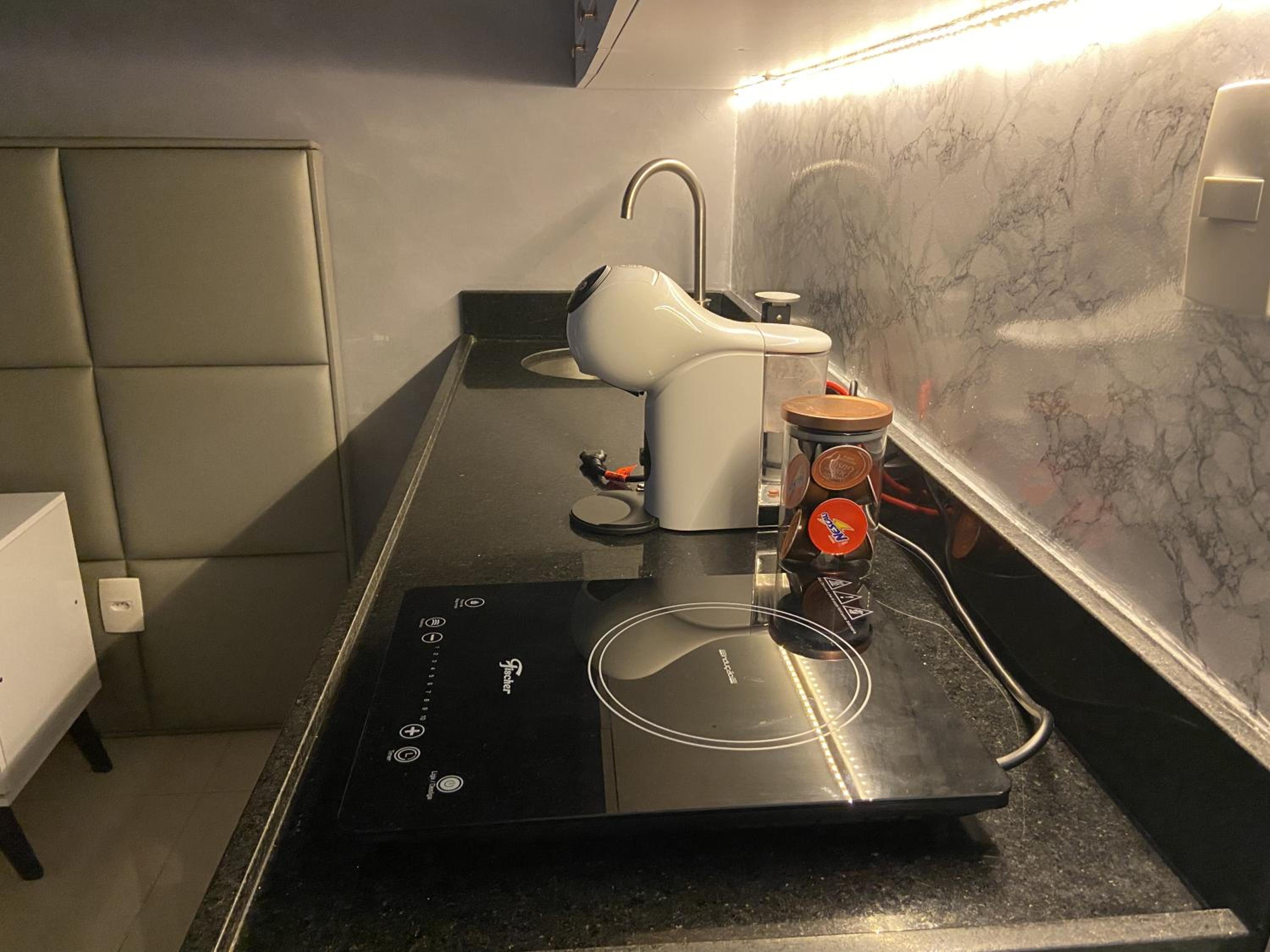 Loft em prédio sofisticado