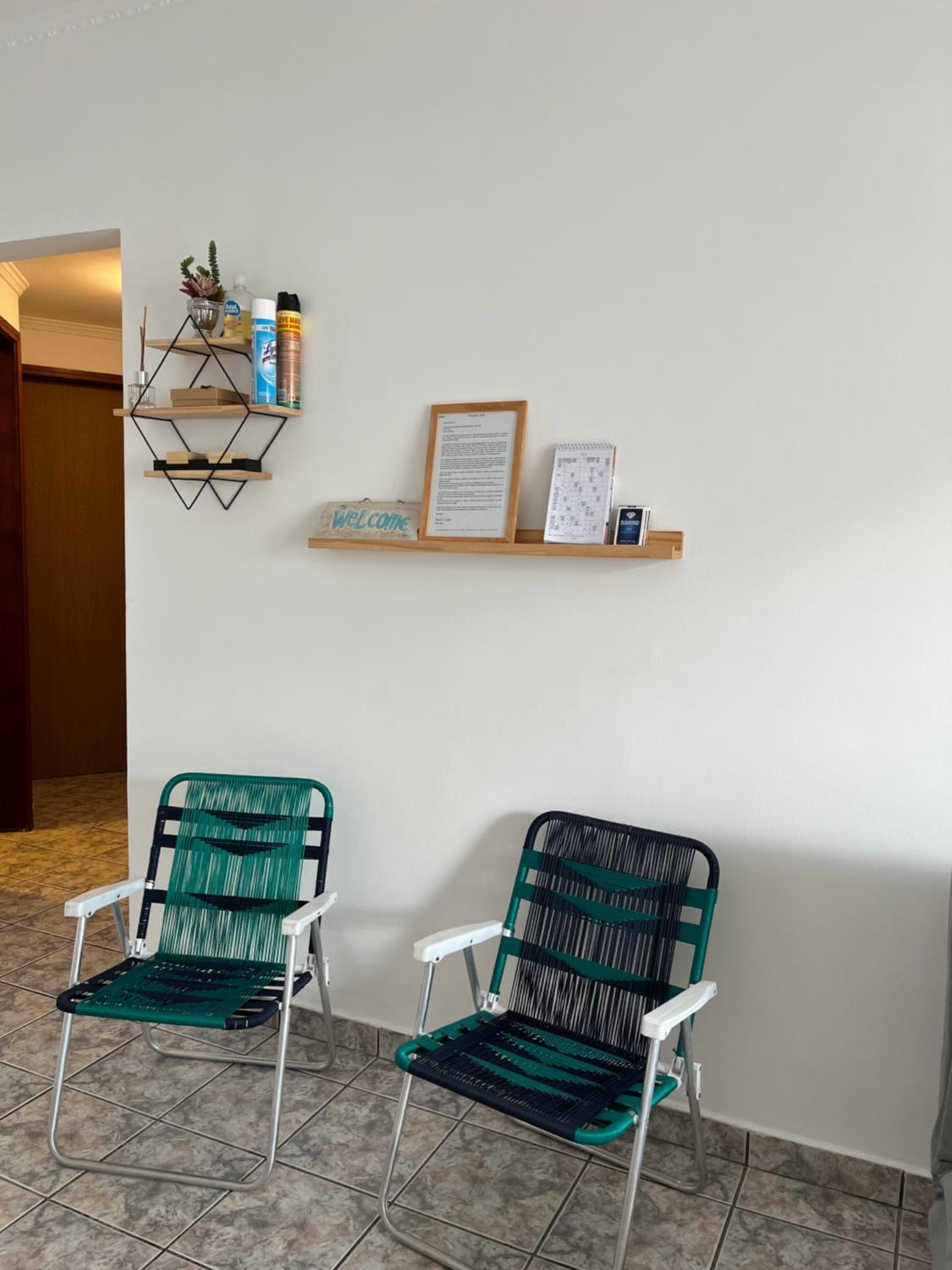 Apt 2 dorm na quadra da praia Ocian - Praia Grande SP