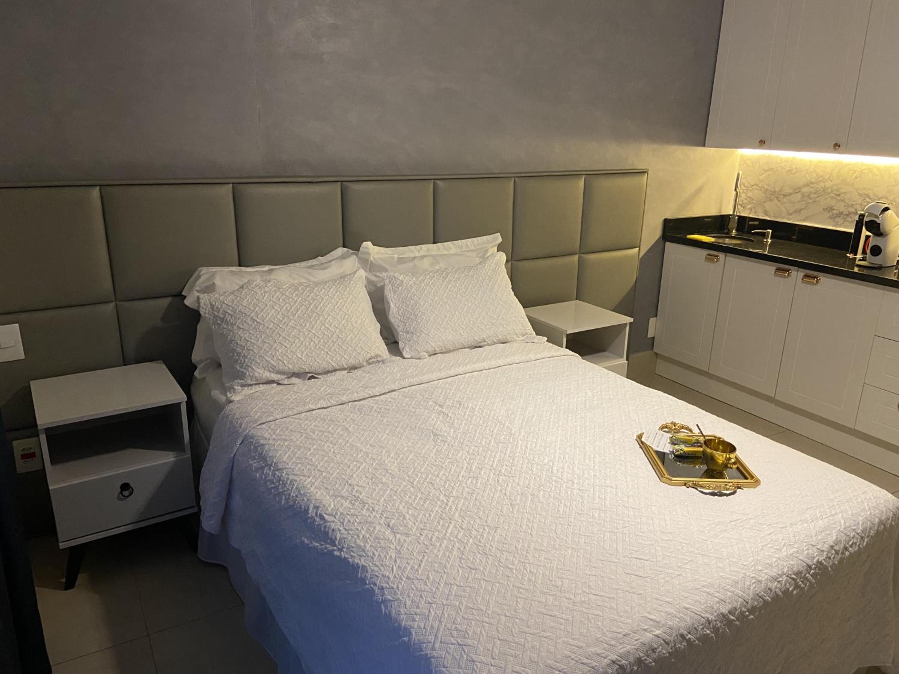 Loft em prédio sofisticado
