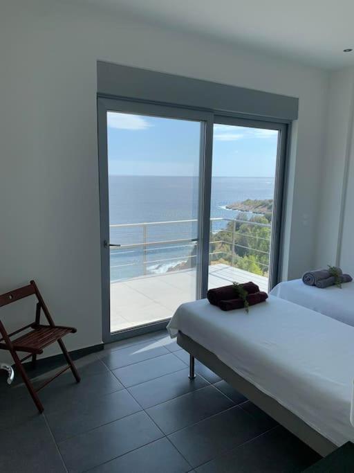 Villa Nafsika stunning view on the Aegean Sea